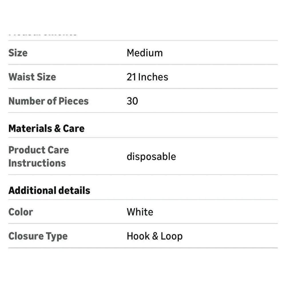 Male Dog Diapers Medium 60 Count Disposable Leak Proof Belly Bands